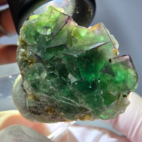 Cube fluorite fantôme - cube,