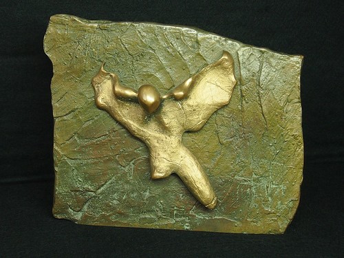 Plaque bronze art kyriakos - art, de