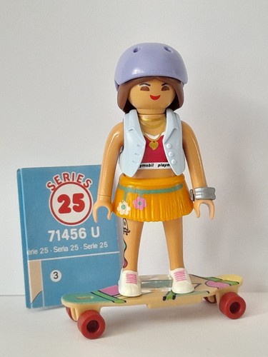 Playmobil série skateuse - playmobil, 25