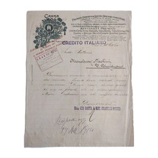 1914 G. B. F.lli Pintus Fabbrica Gazzosa Liqueurs Dolcerie Ozieri Letter C02903