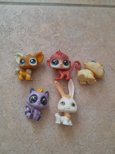 Lot figurines littlest pet - 5,