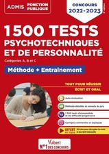 1500 Tests Psychotechniques Et