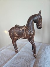 Grande sculpture cheval en