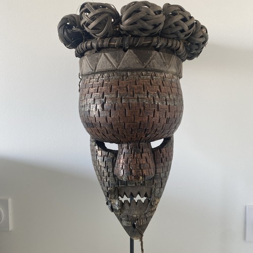 Masque africain ancien - masque,