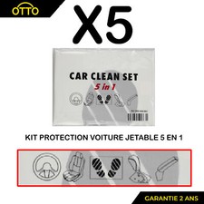 Housse Jetables Carrossier Mécanicien Kit Protection Siégé Tapis Volant