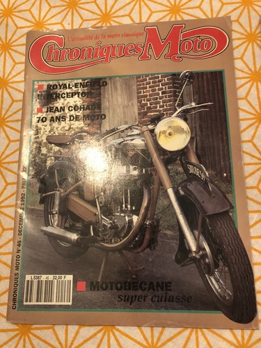 Revue chroniques moto de - revue,