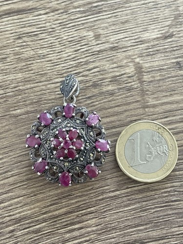 Ancien pendentif argent - pendentif, en