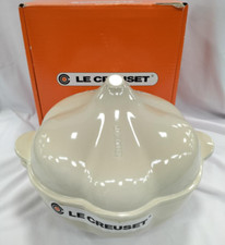 Le Creuset Garlic Casserole Shape Cocotte 22cm 8-2/3" 2.25qt Dune Stoneware