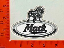 Mack Truck Embroidered Iron-On Patch – Heavy Duty Logo Badge for Jackets, Hats
