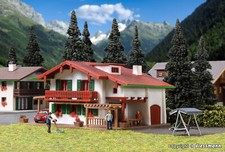 Vollmer N 47754 - Chalet Edelweiss Avec Abri D'Auto Kit de Montage Produit Neuf