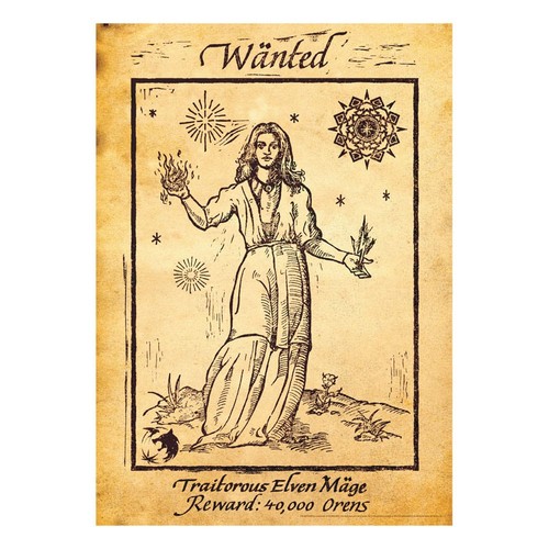 The witcher art print limited - print,