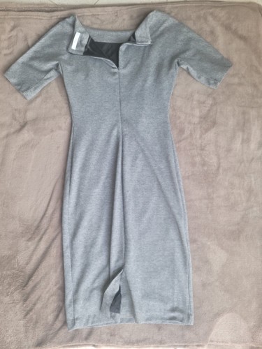 Robe mango mng gris - mango, s