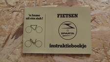 NOTICE D'UTILISATION VELO SPARTA - INSTRUIKTIEBOEKJE FIETSEN SPARTA