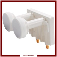 LNB Monoblock Twin 6° Astra & Hotbird Opticum LMTP-04H 0,1 dB Full HD 3D 4K