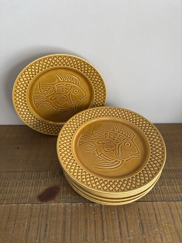 Lot assiettes poisson en - 11,