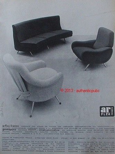 Publicite arflex fauteuil - publicite,