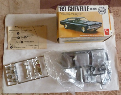 Amt mini chevrolet chevelle - chevelle, ss