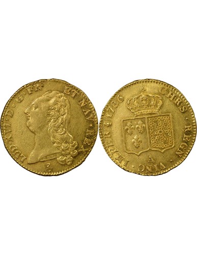 France louis xvi double - xvi,