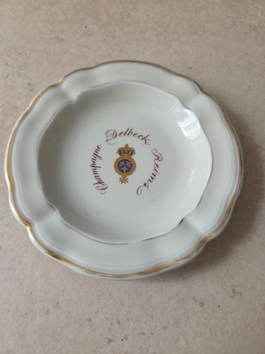 Cendrier porcelaine - porcelaine, de