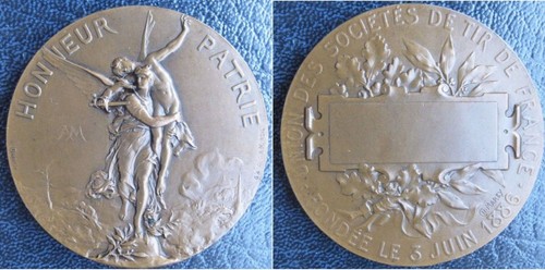 Médaille union des sociétés - médaille,
