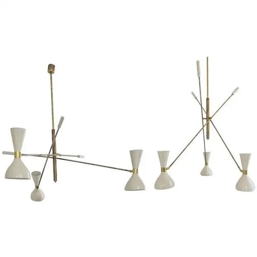 Lustre réglable trois - réglable, bras