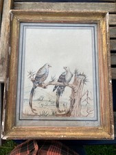 DESSIN ANCIEN-ENCRE /AQUARELLE