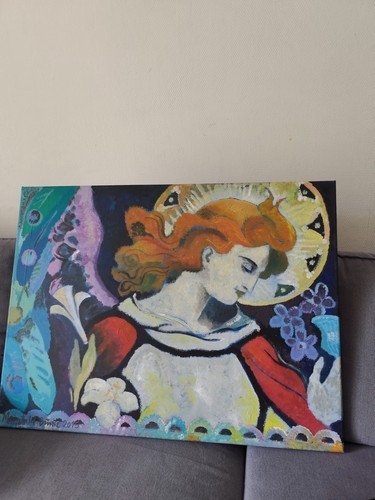 Huile sur toile moderne - sur,