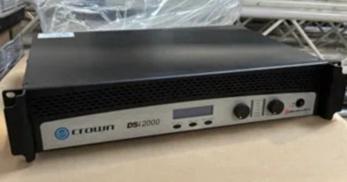 Crown dsi2000 amplificateur - crown,