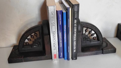Paire serre livres en - livres,