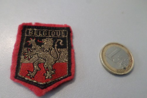Rare écusson brodé - brodé, blason