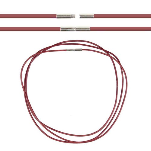 Cordon cuir chevreau - cuir, de