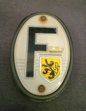 ANCIENNE PLAQUE F QUILLERY