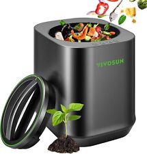 VIVOSUN 4L Smart Compost Bin Auto-Cleaning Odorless for Kitchen Waste Disposal