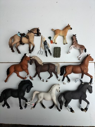 Schleich chevaux 12 cm - chevaux, h