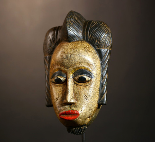 Authentique masque africain - , en