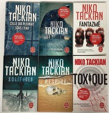 6 romans Niko Tackian livre lot roman poche POLICIER thriller lot