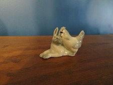 numbered porcelain chicken and rabbit 