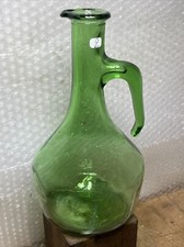 Vintage green jug, pitcher, carafe, ref No.2