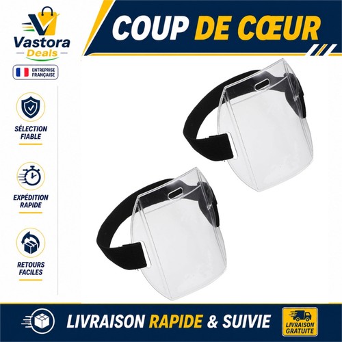 Brassards porte badges - 2, porte-badges