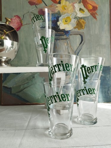 Lot verres perrier - lot,