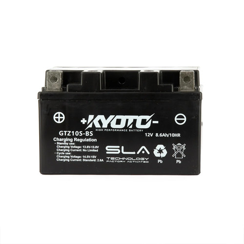 Batterie kyoto gtz10s - batterie, gtz10s-bs