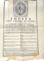 Thèse de droit in-folio