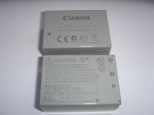 Batterie origine canon - batterie, nb-7l