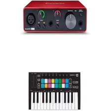 Scarlett Solo and Novation