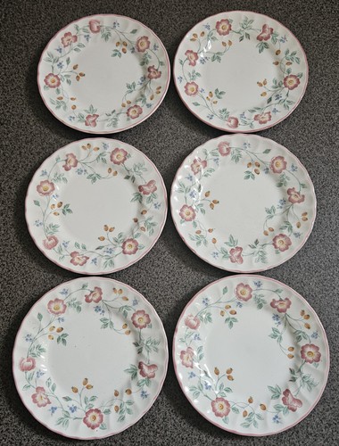 Assiettes dessert de - 6, à