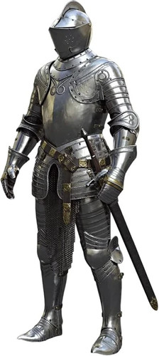 Armure combat médiévale - armure,