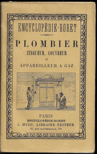 Encyclopédie roret plombier - encyclopédie-roret,