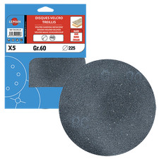 DISQUE AUTO-AGRIP. TREILLIS D225 GR100 CA.SILICIUM