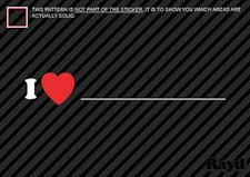 (2) Personnalisé I Love ____