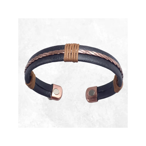 Bracelet magnétique cuivre - , et